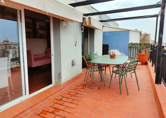 公寓 Amazing Views Terrace Gracia - Parc Gueell