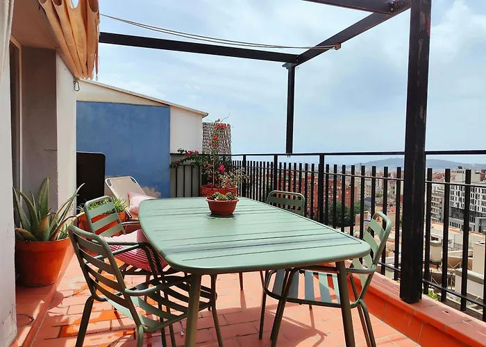 Amazing Views Terrace Gracia - Parc Gueell *