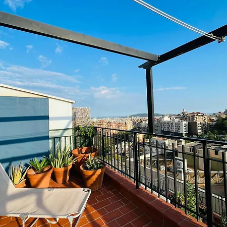 Amazing Views & Terrace! Gracia - Parc Gueell Apartmán Barcelona